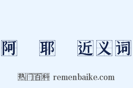 阿賴耶識近义词是什么意思的图片